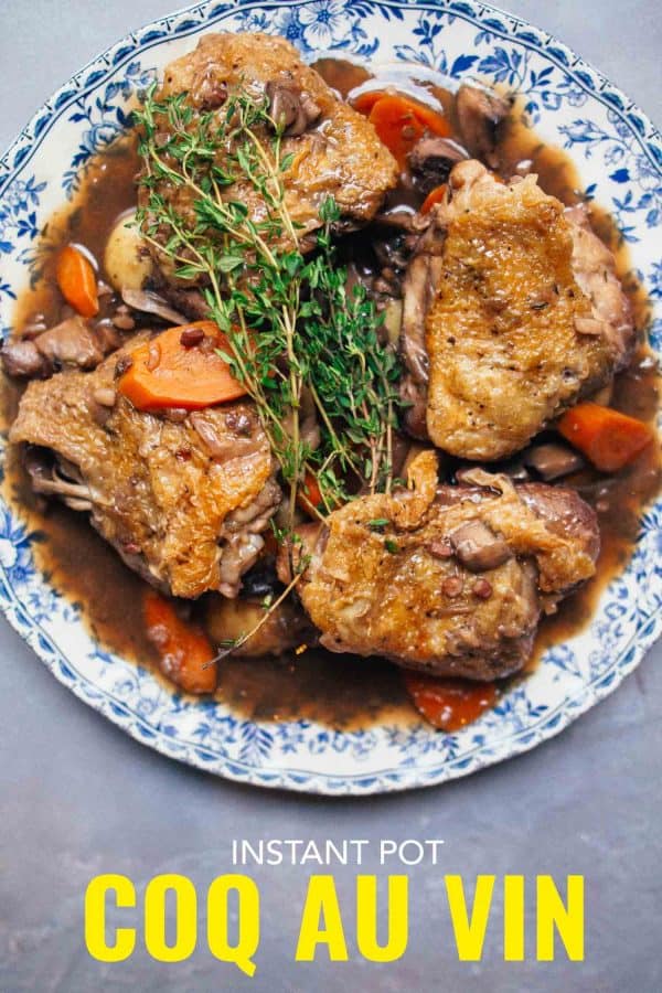 instant pot coq au vin