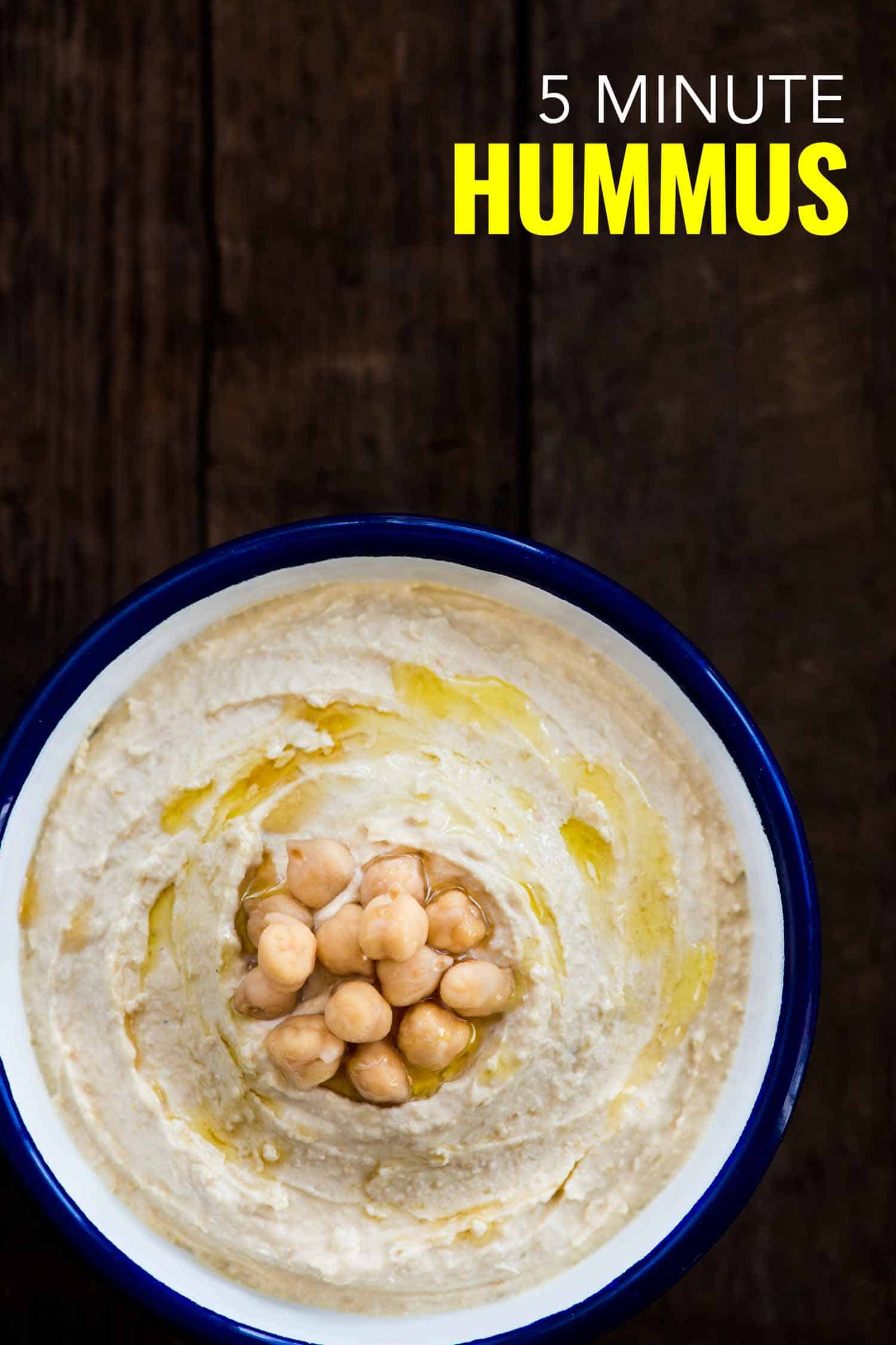 Sprouted Chickpea Hummus with Pine Needle