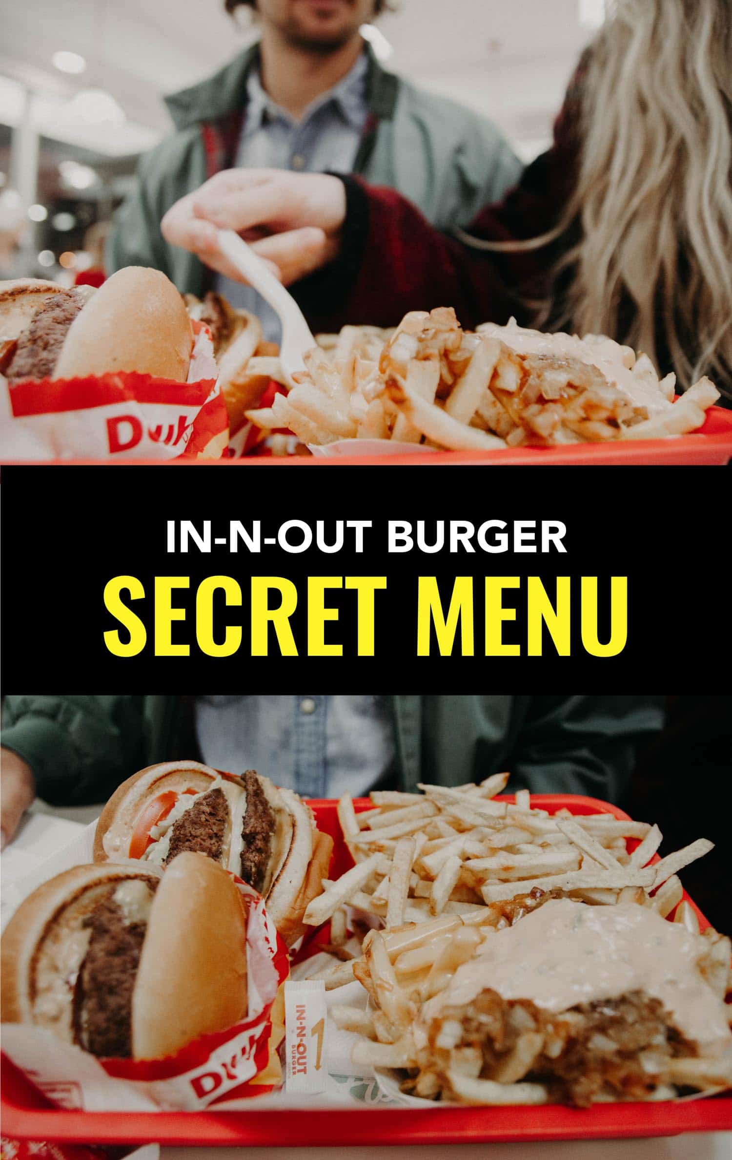 in n out burger secret menu