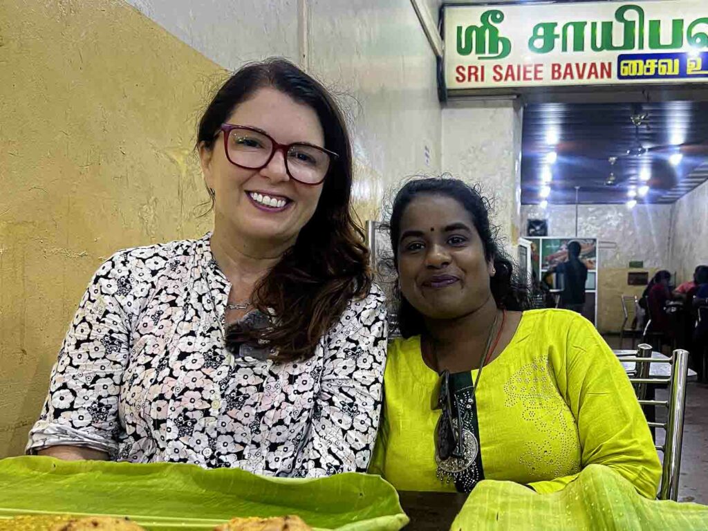 Kandaswamy Festival Lunch Ayngelina and Tropical Ceylon Guide Sumithy