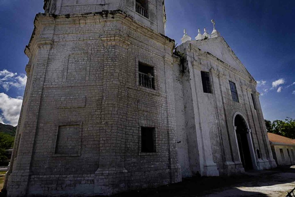 Our Lady of Conception Church in the Oslob Heritage Park