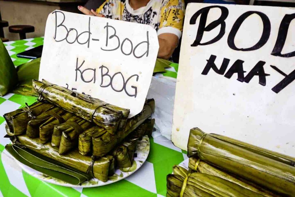 bod bod kabog food in Dumaguete Public Market