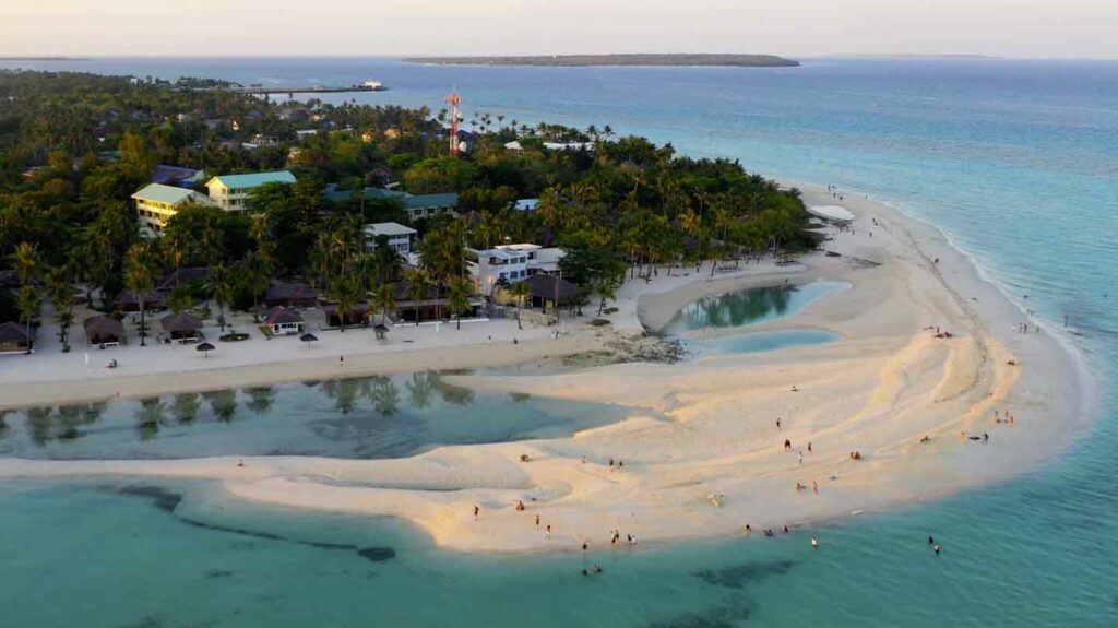 Kuta beach in santa Fe Beach Bantayan Island