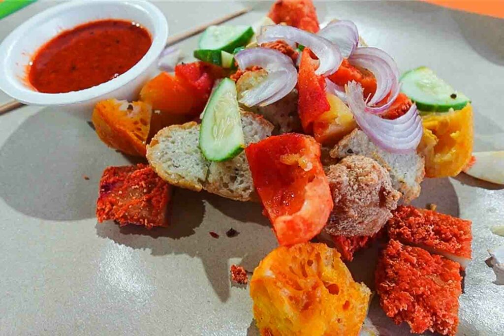 Indian rojak, famous Little India Singapore food