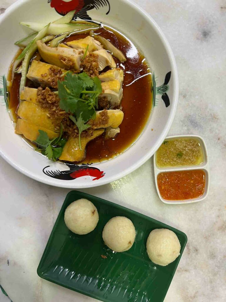 Chicken Rice Balls Nasi Ayam Bebola