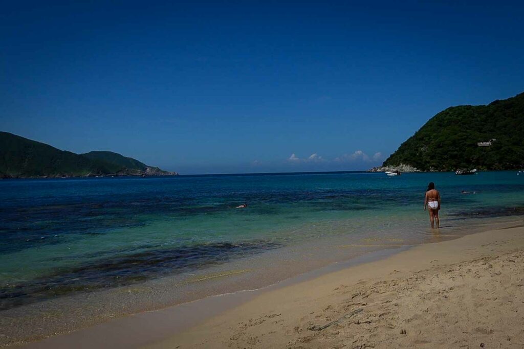 Playa Cristal water SANTA MARTA COLOMBIA